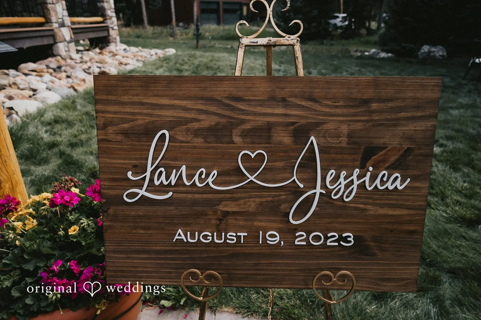 Jessica + Lance Colorado Backyard Wedding // Jessica & Lance -