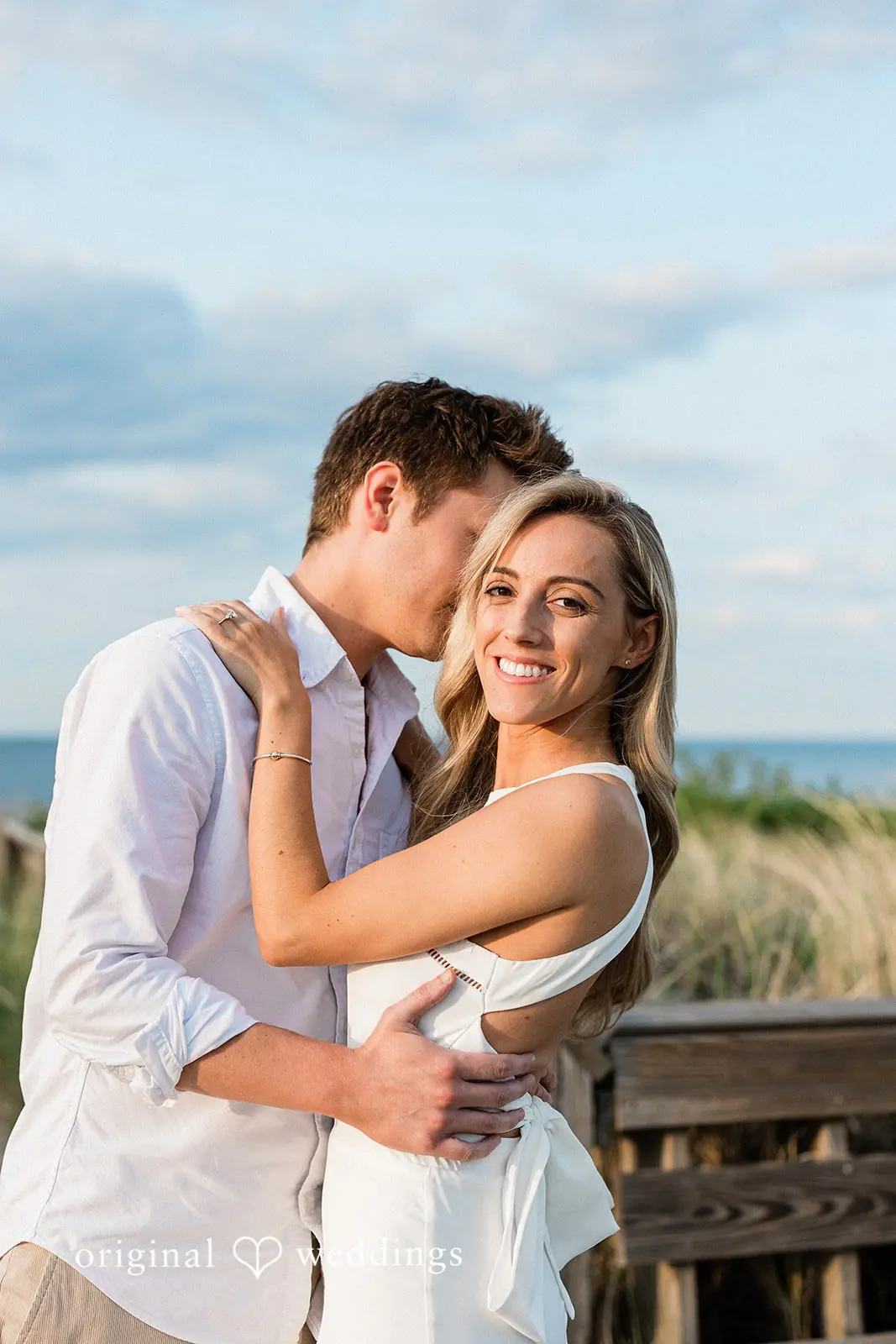 Christina + William Crane Beach Engagement // Christina & William -
