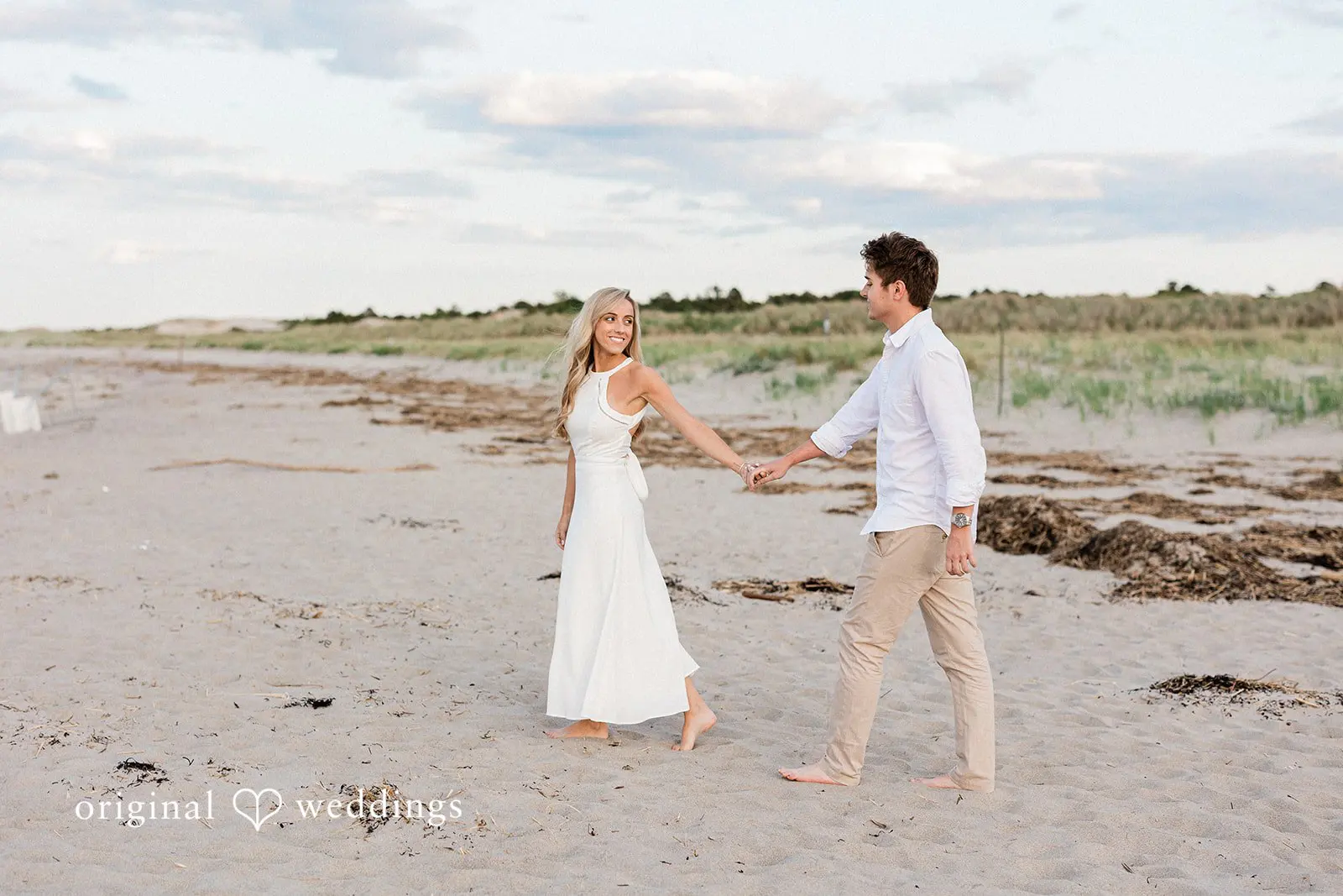 Christina + William Crane Beach Engagement // Christina & William -