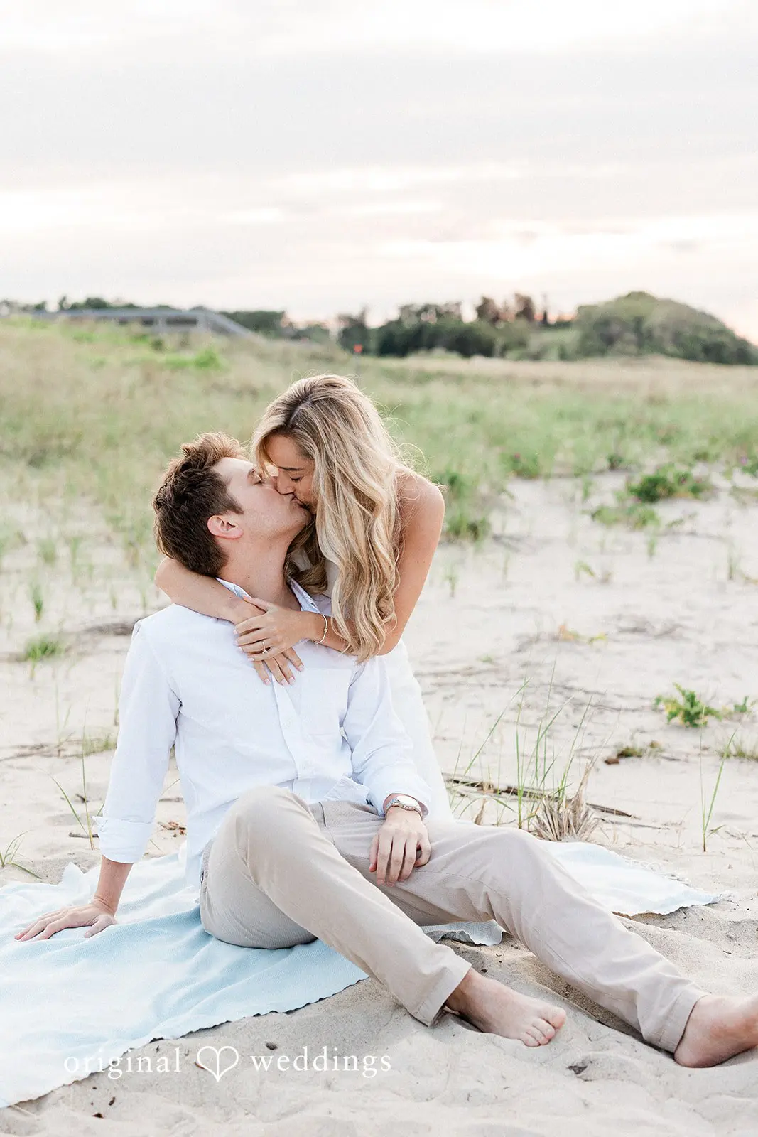 Christina + William Crane Beach Engagement // Christina & William -
