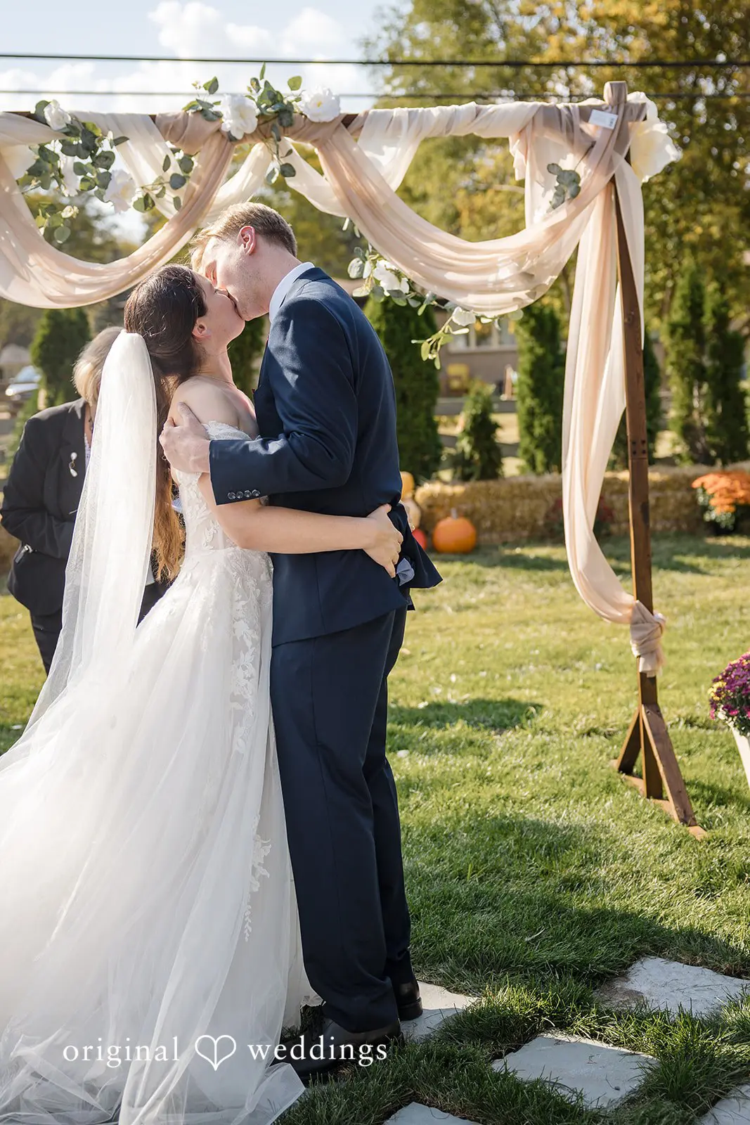 Nick + Susana Detroit Backyard Wedding // Susana & Nick -