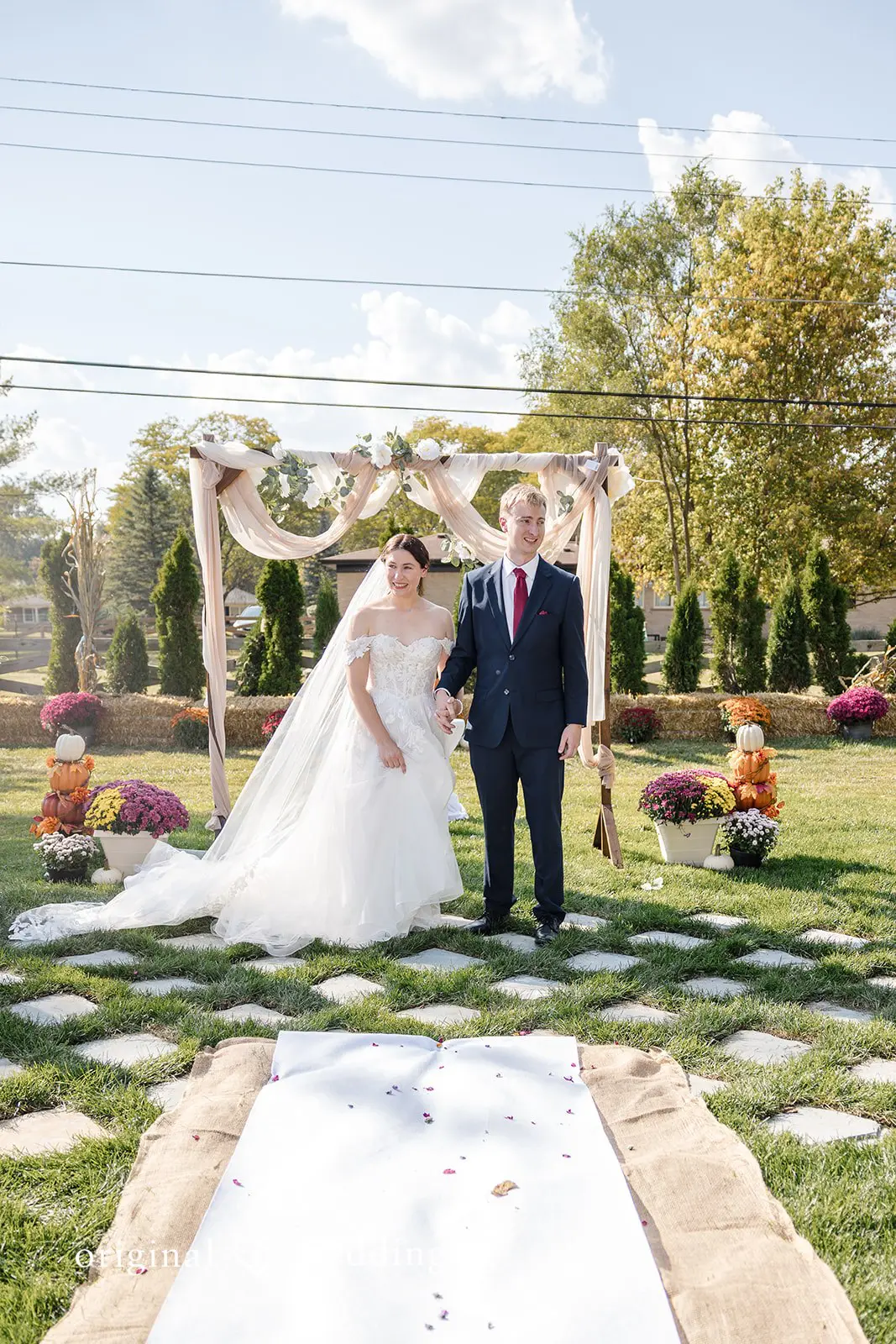 Nick + Susana Detroit Backyard Wedding // Susana & Nick -