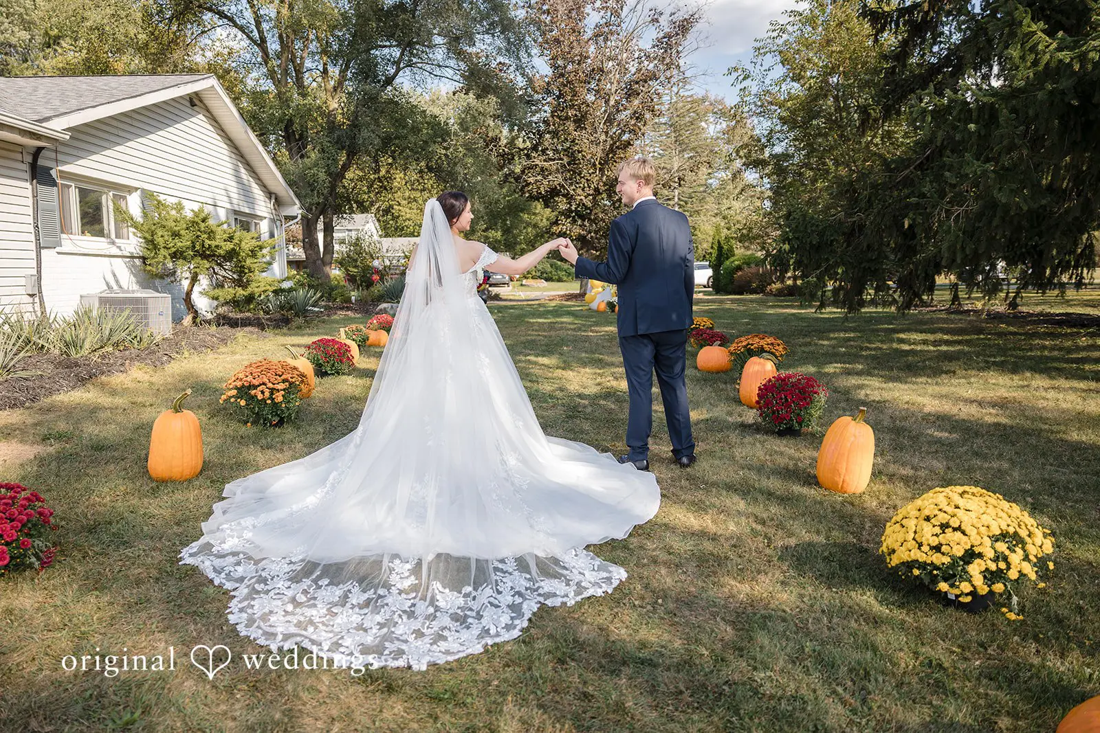 Nick + Susana Detroit Backyard Wedding // Susana & Nick -