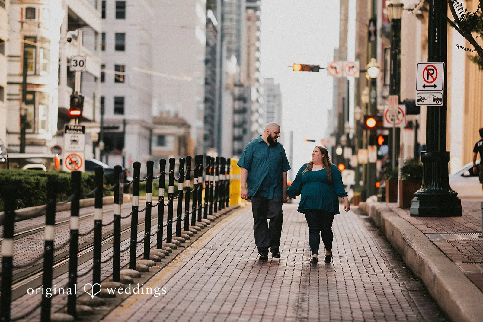 Downtown Houston Engagement // Johanna & Conor -