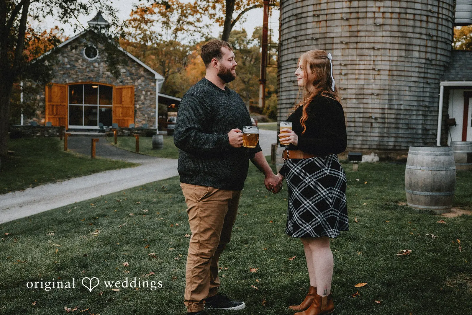 Bethany + Harvey Fox Farm Brewery Engagement // Bethany & Harvey -