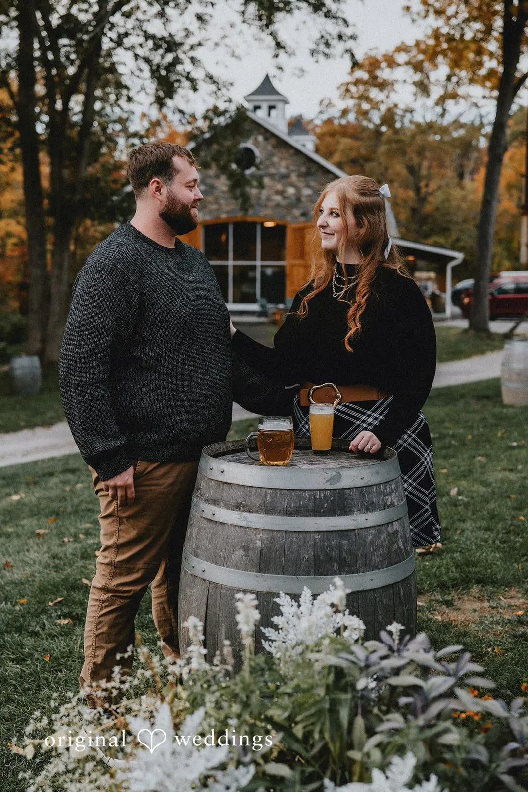 Bethany + Harvey Fox Farm Brewery Engagement // Bethany & Harvey -
