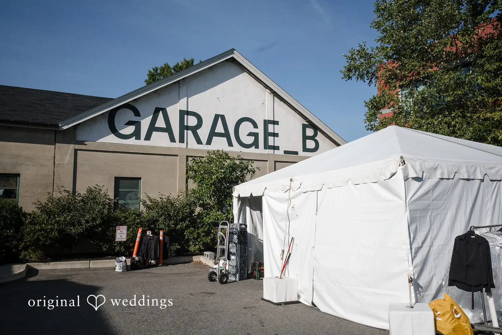 Jeff + Marin Garage B at the Speedway Wedding // Jeff & Marin -