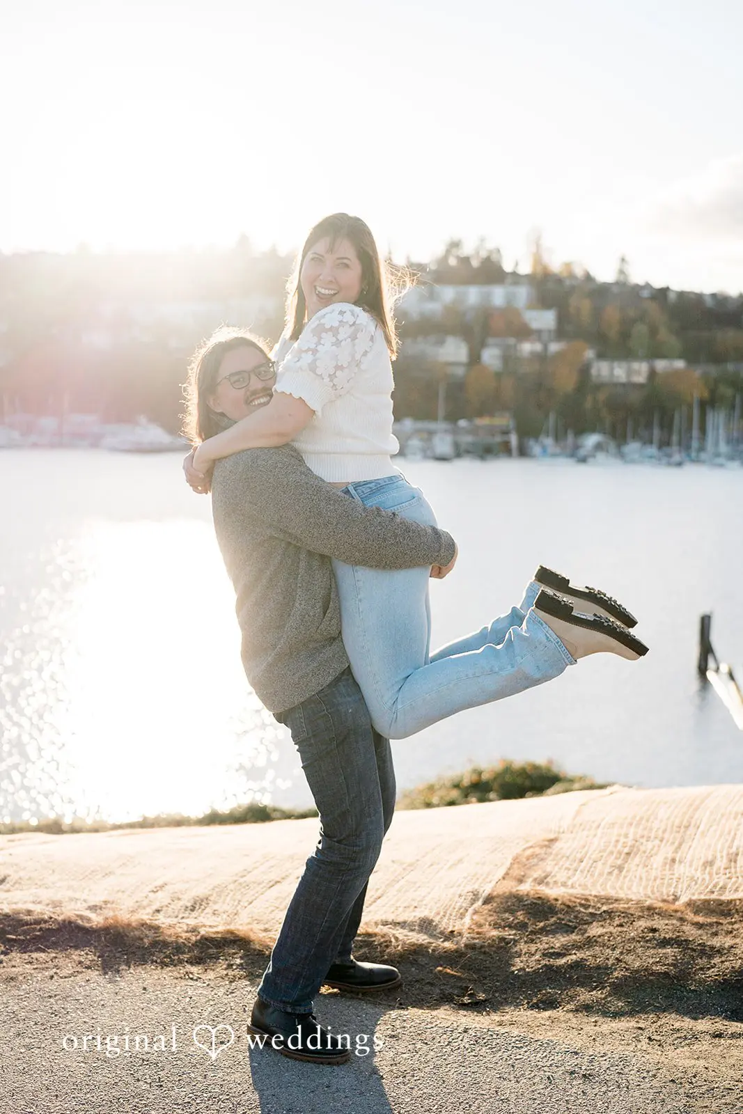 Gas Works Park Engagement // Brandon & Stephanie -