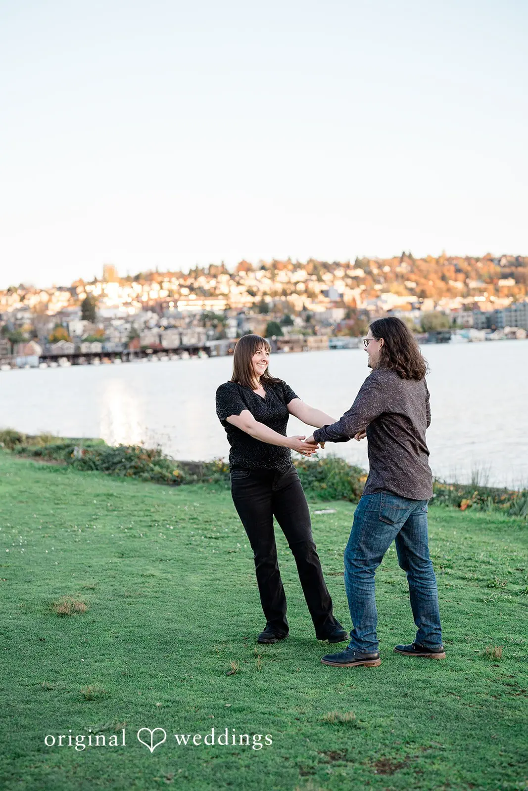 Gas Works Park Engagement // Brandon & Stephanie -