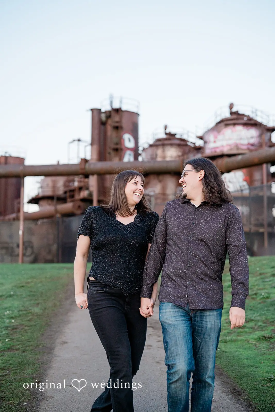 Gas Works Park Engagement // Brandon & Stephanie -