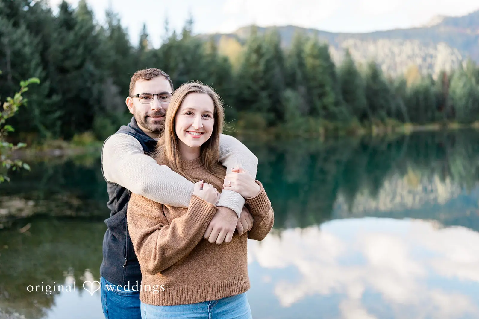 Carly + Scott Gold Creek Pond Engagement // Carly & Scott -