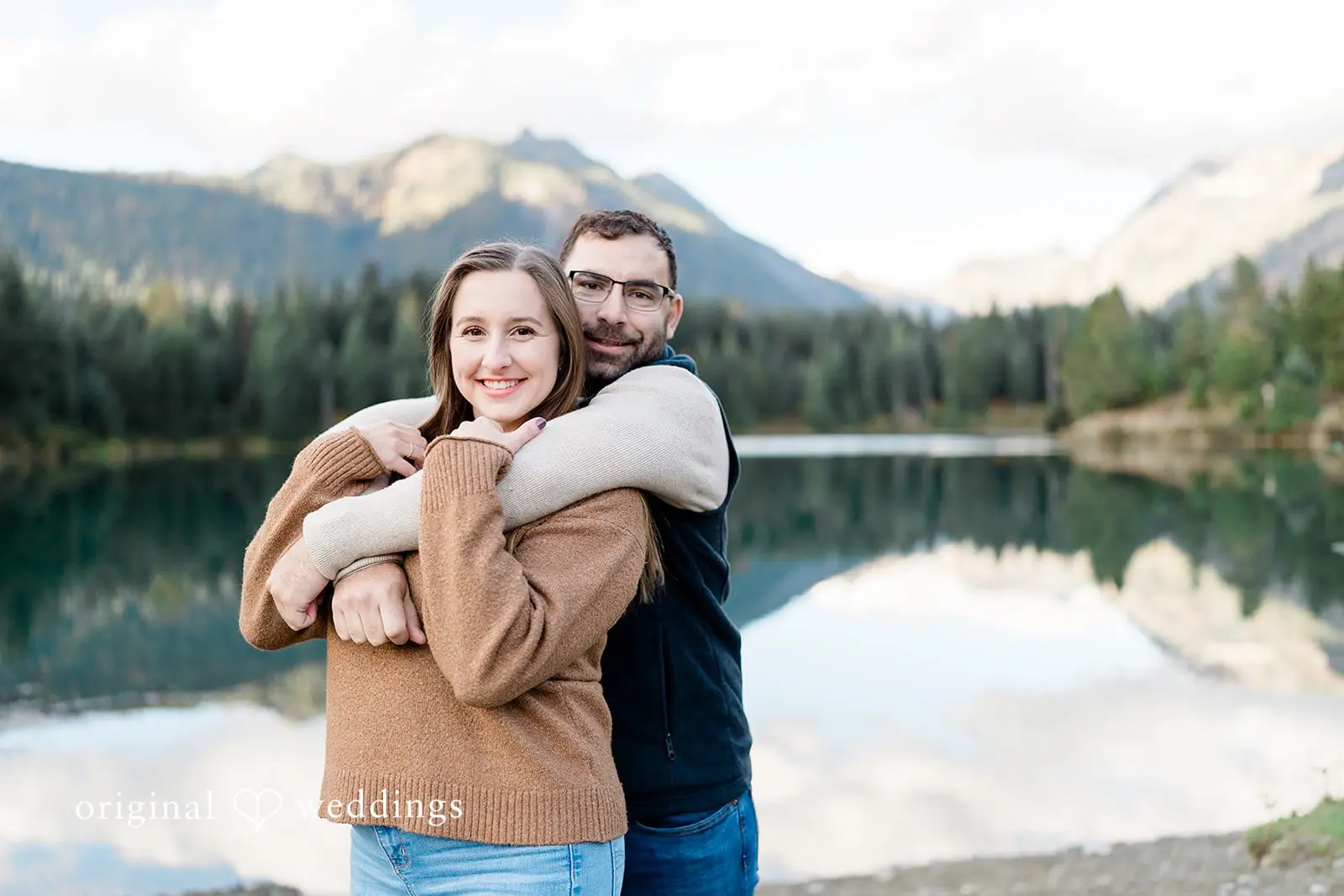 Carly + Scott Gold Creek Pond Engagement // Carly & Scott -