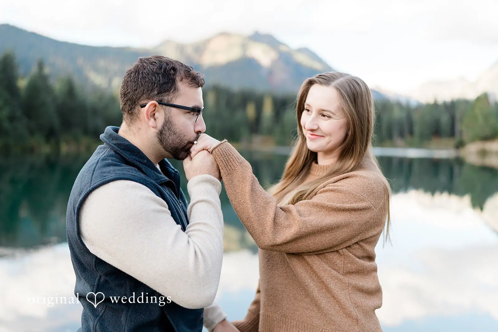 Carly + Scott Gold Creek Pond Engagement // Carly & Scott -