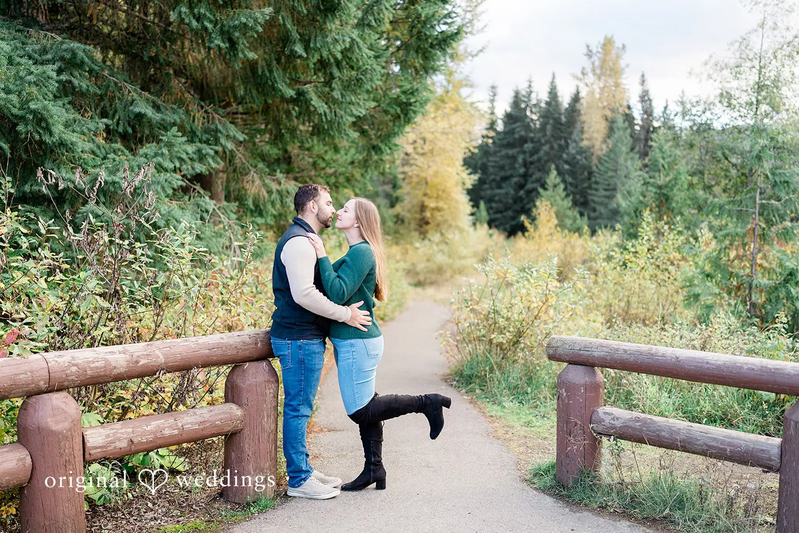 Carly + Scott Gold Creek Pond Engagement // Carly & Scott -