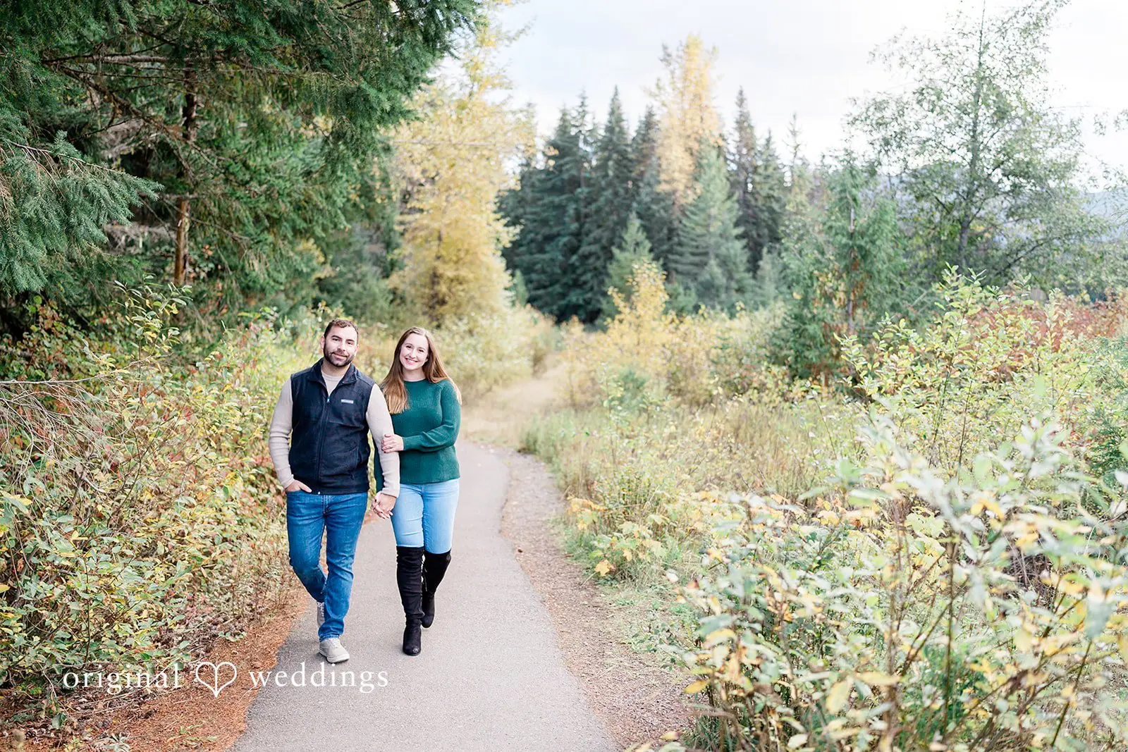 Carly + Scott Gold Creek Pond Engagement // Carly & Scott -