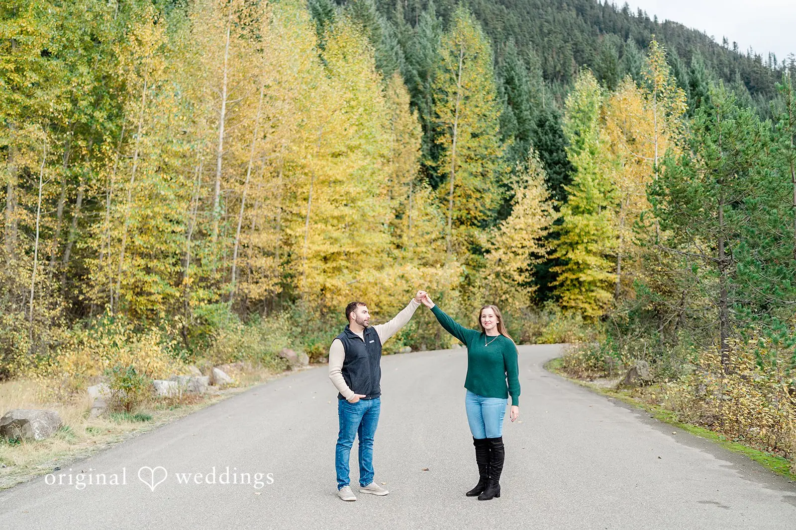Carly + Scott Gold Creek Pond Engagement // Carly & Scott -