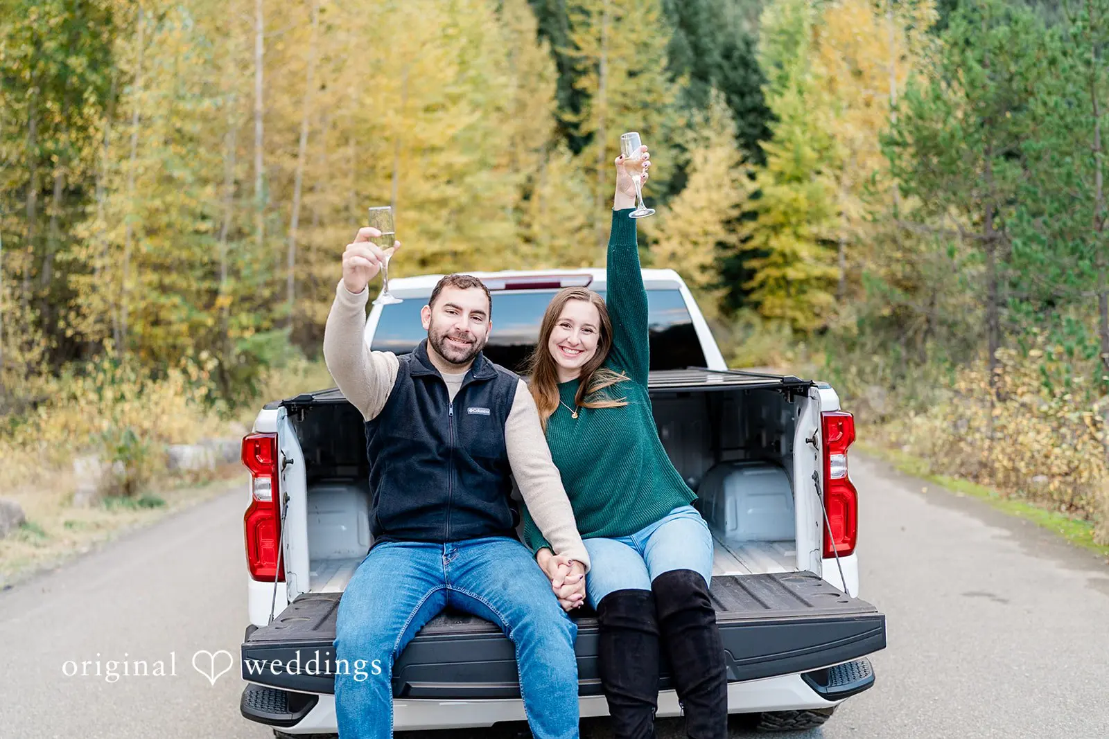 Carly + Scott Gold Creek Pond Engagement // Carly & Scott -