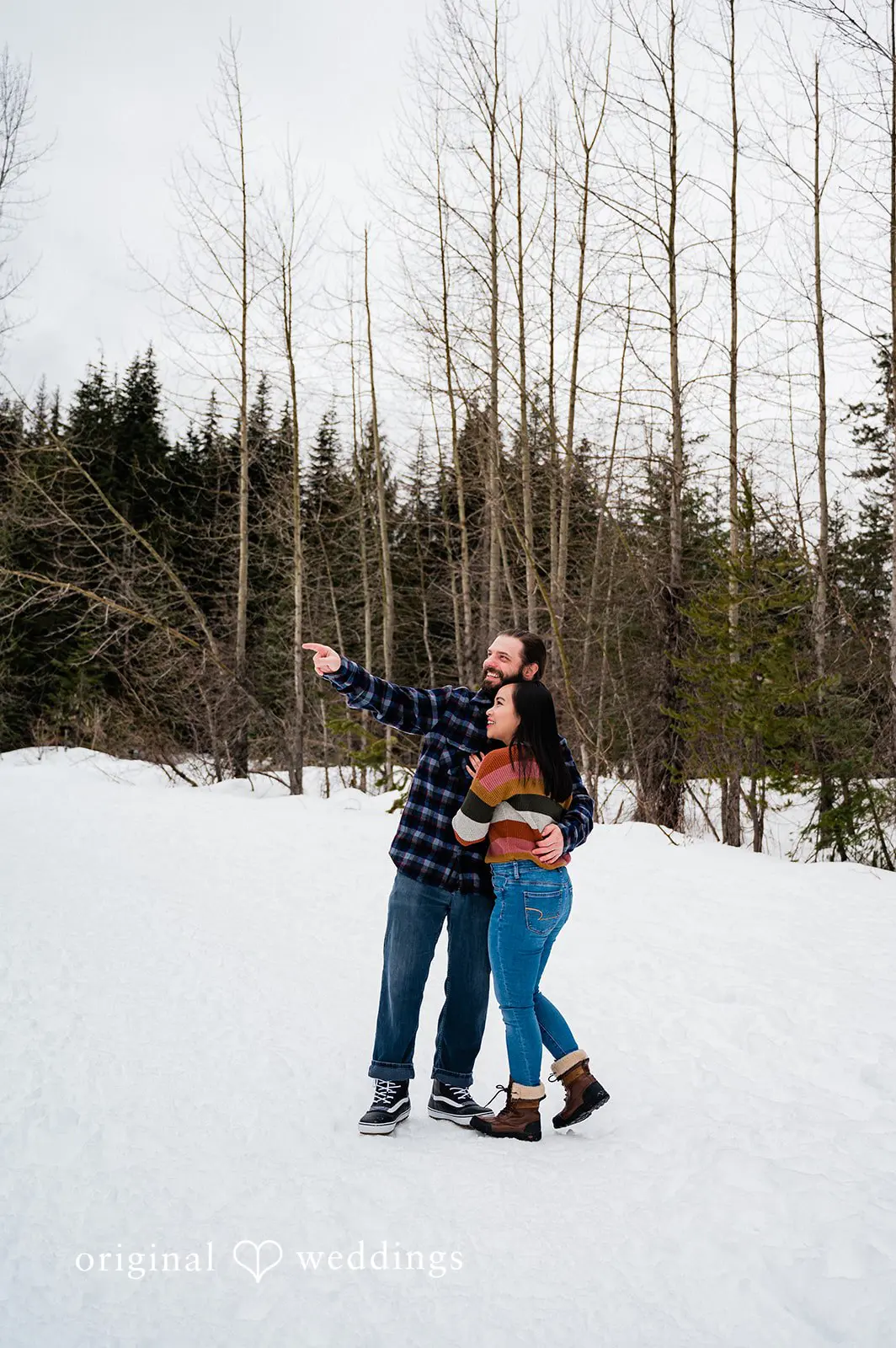 Uyen + Wayne Gold Creek Pond Engagement // Uyen & Wayne -