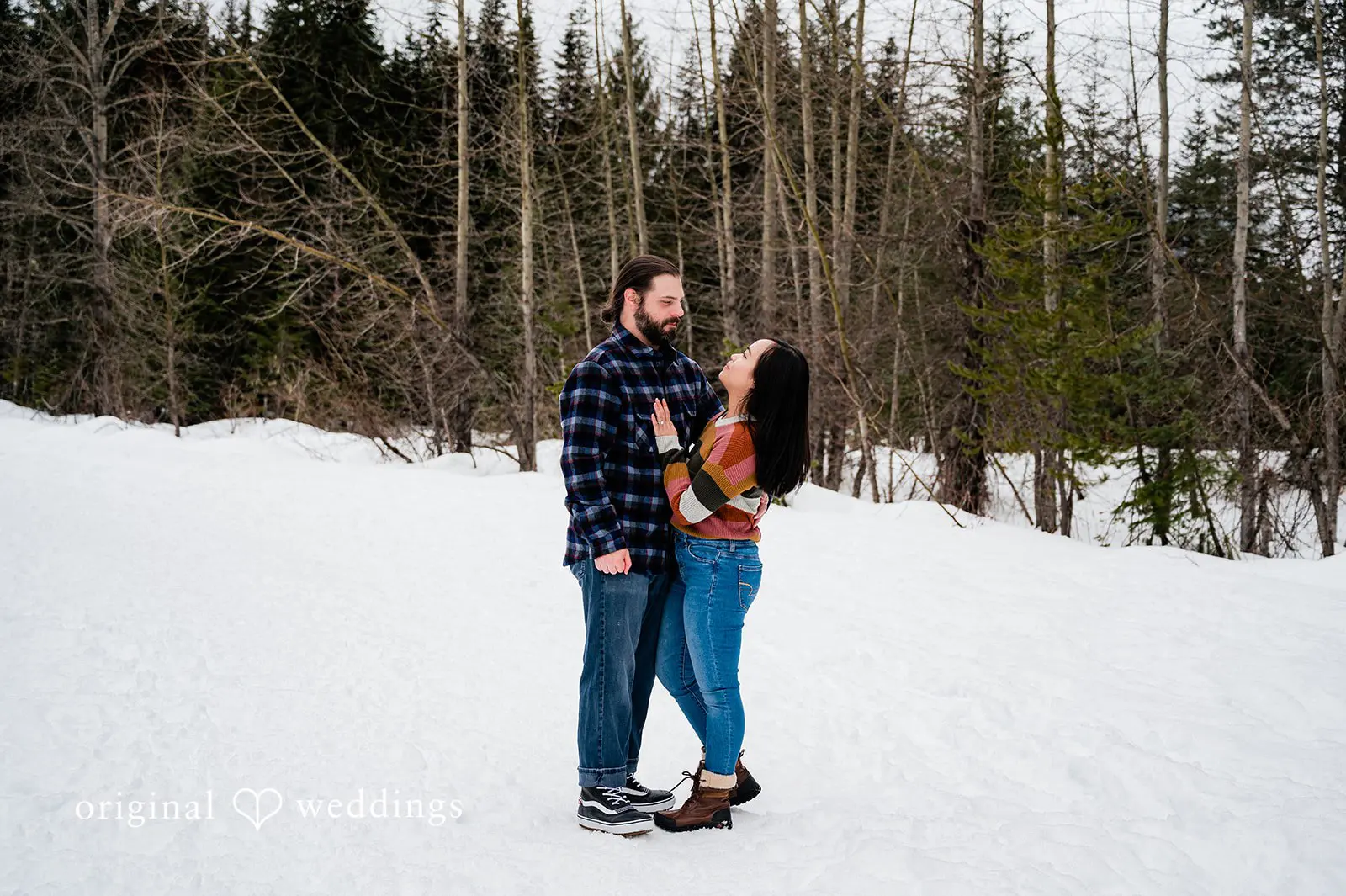 Uyen + Wayne Gold Creek Pond Engagement // Uyen & Wayne -