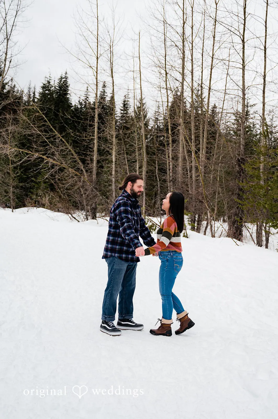Uyen + Wayne Gold Creek Pond Engagement // Uyen & Wayne -