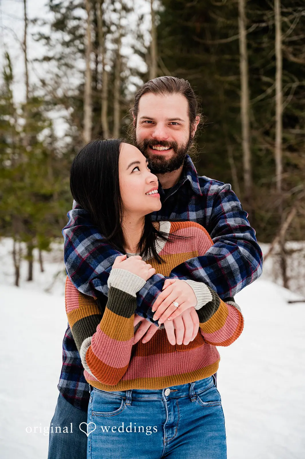 Uyen + Wayne Gold Creek Pond Engagement // Uyen & Wayne -