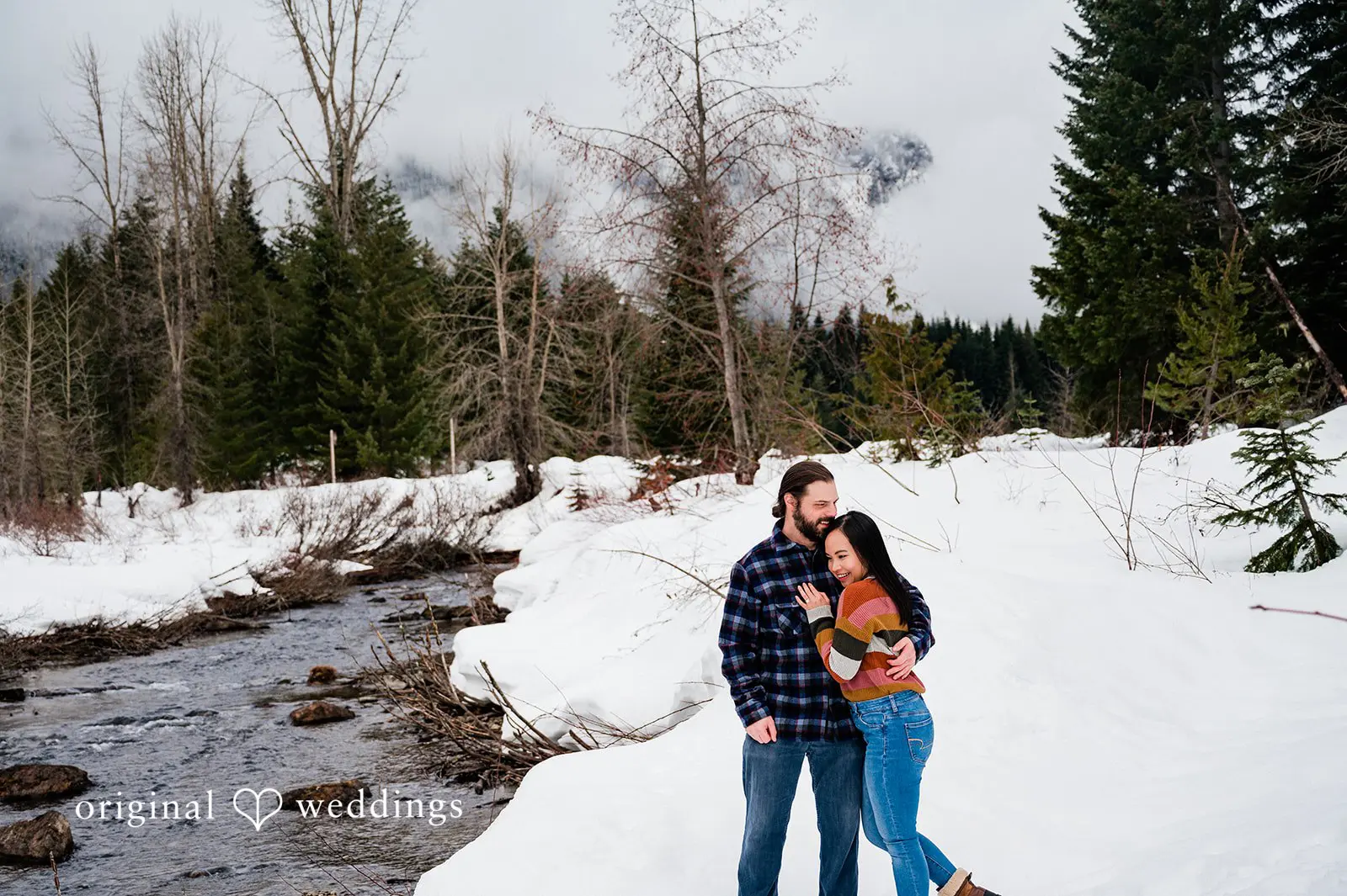 Uyen + Wayne Gold Creek Pond Engagement // Uyen & Wayne -
