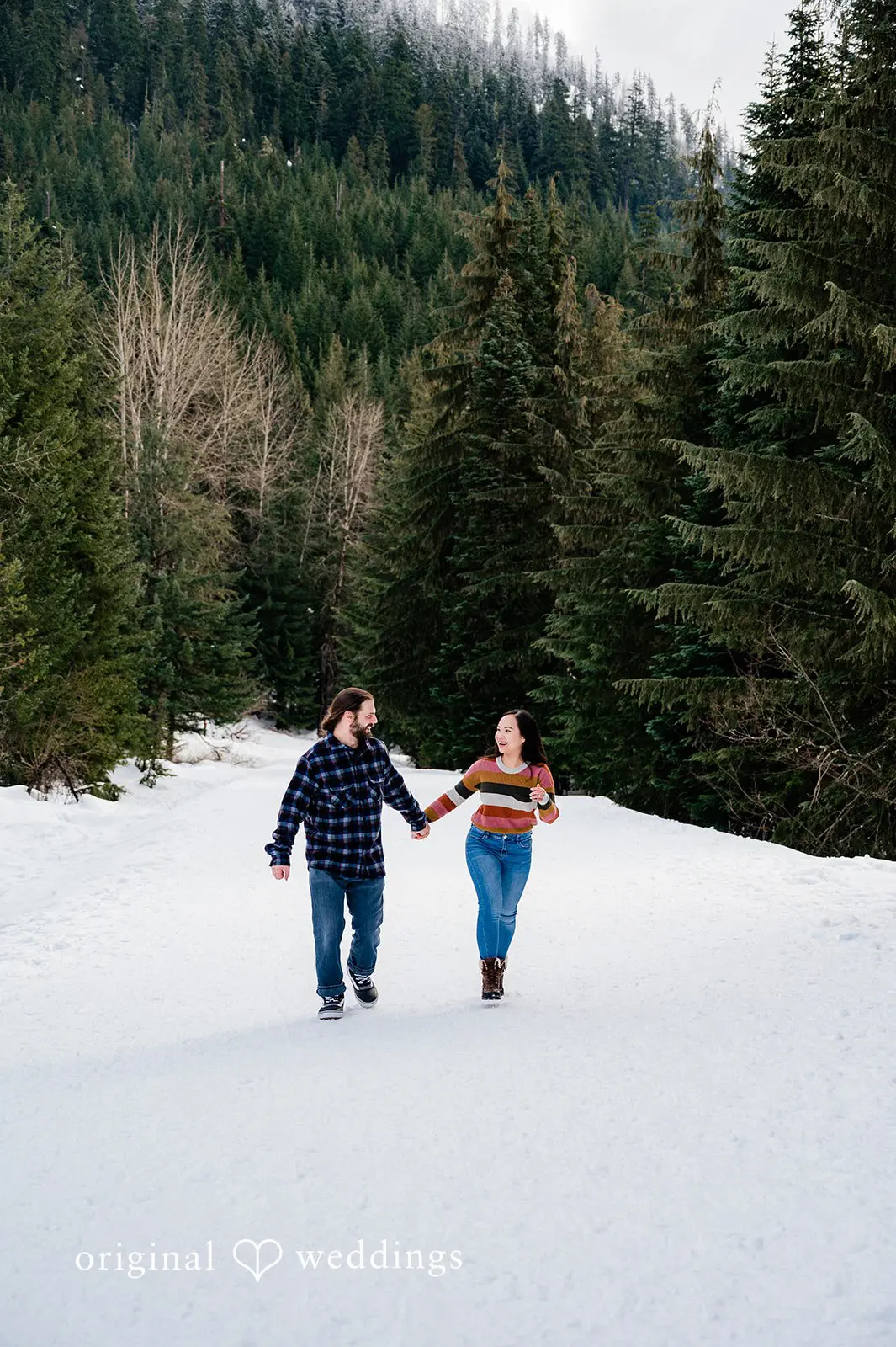 Uyen + Wayne Gold Creek Pond Engagement // Uyen & Wayne -