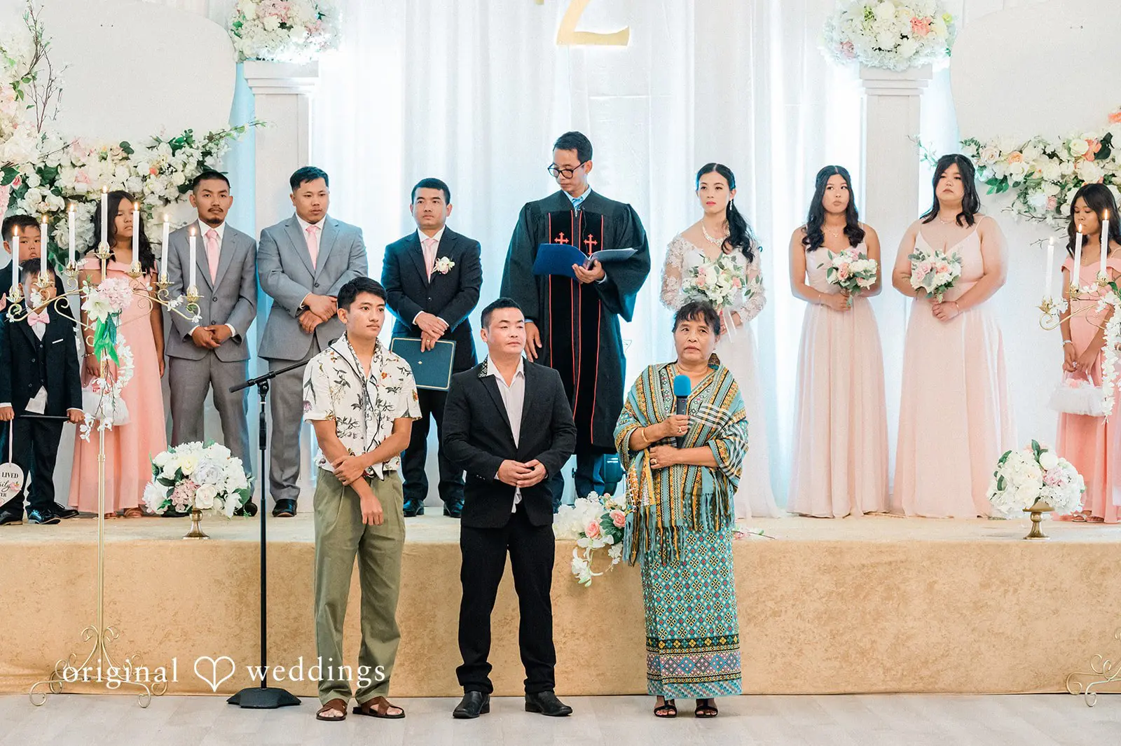 Golden Complex Banquet Hall Wedding // Vicky & Za -