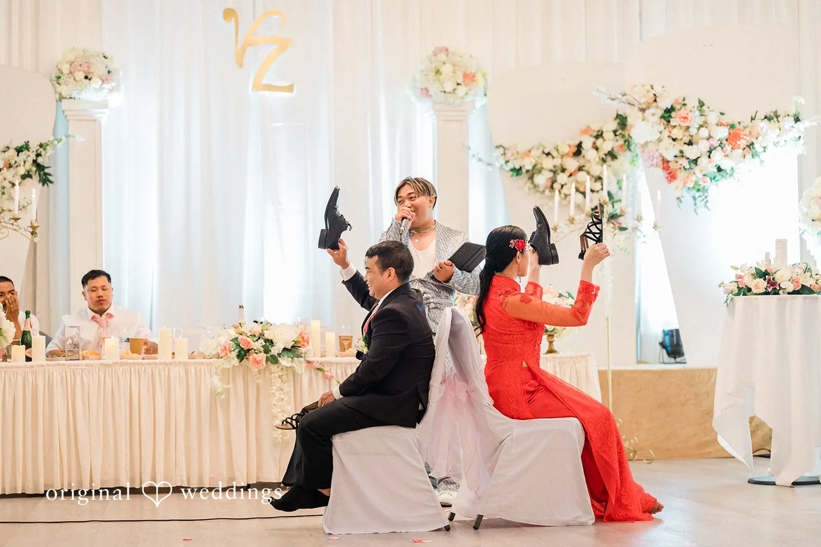 Golden Complex Banquet Hall Wedding // Vicky & Za -