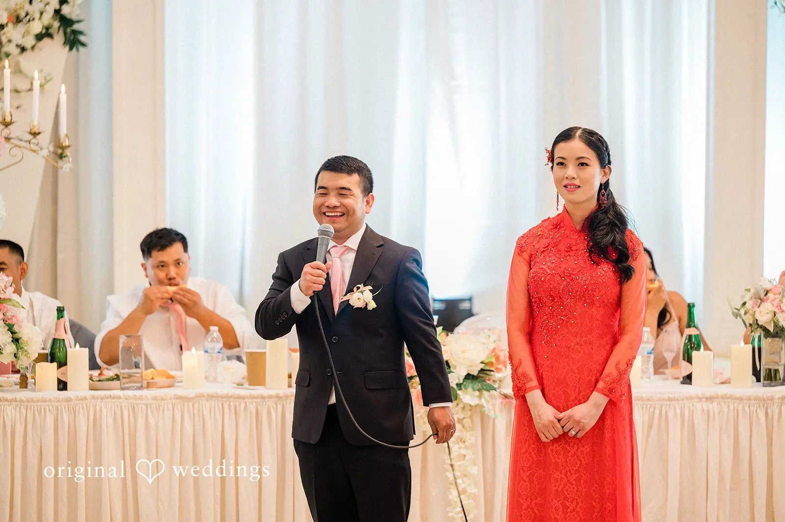 Golden Complex Banquet Hall Wedding // Vicky & Za -