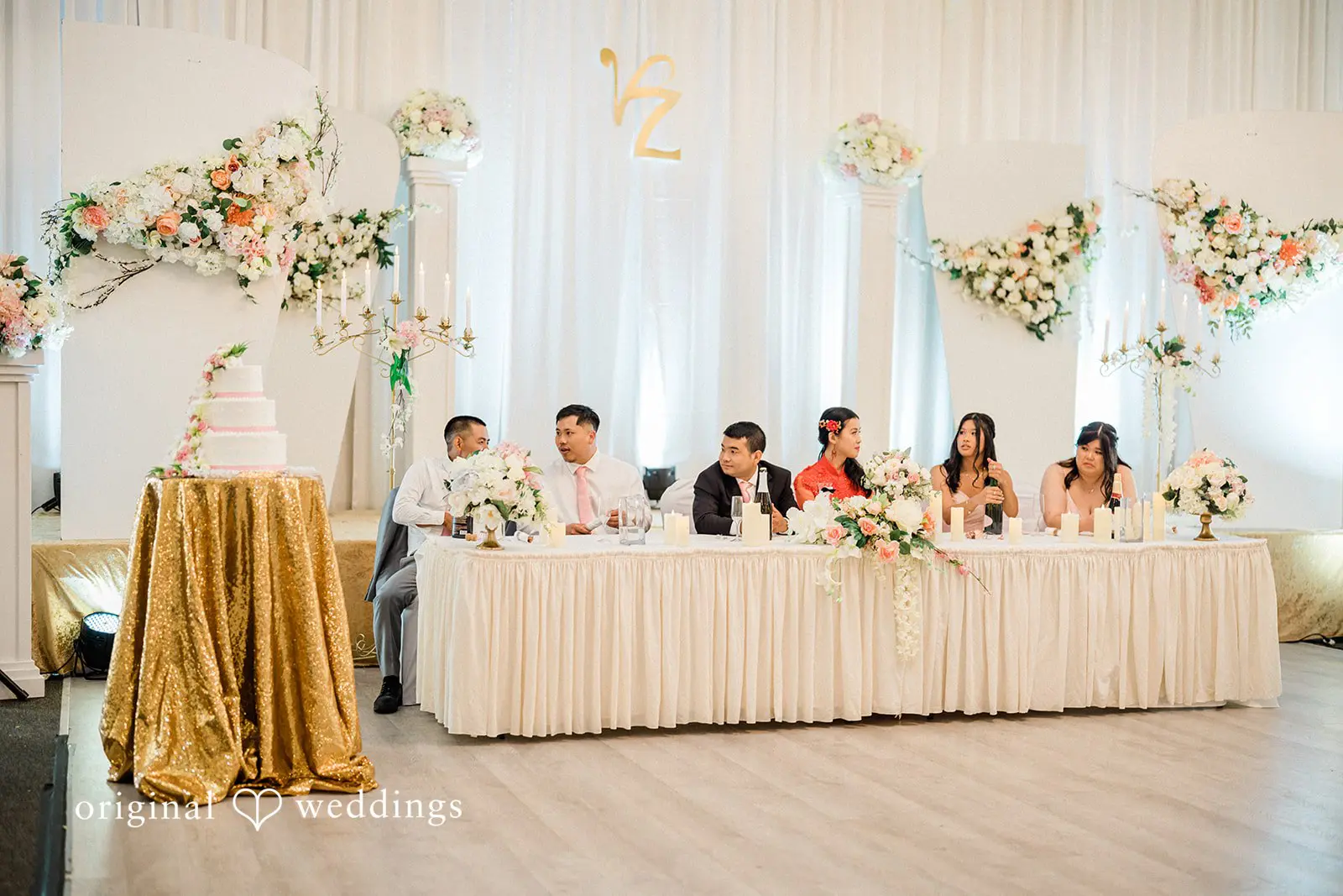 Golden Complex Banquet Hall Wedding // Vicky & Za -