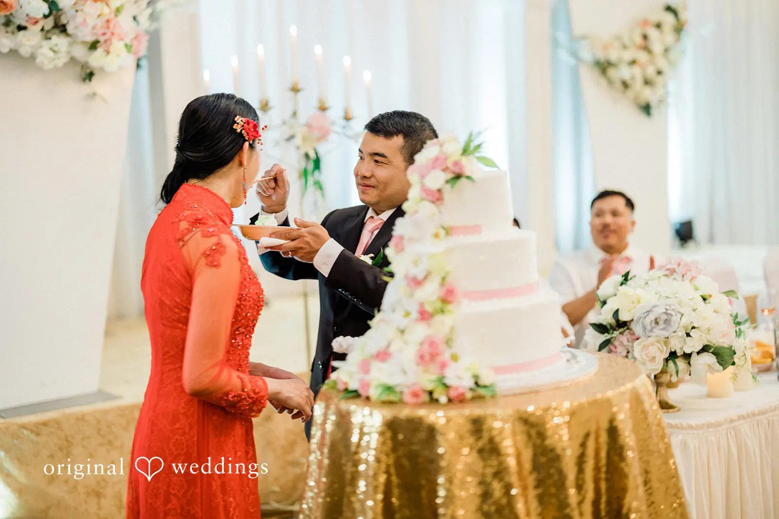 Golden Complex Banquet Hall Wedding // Vicky & Za -