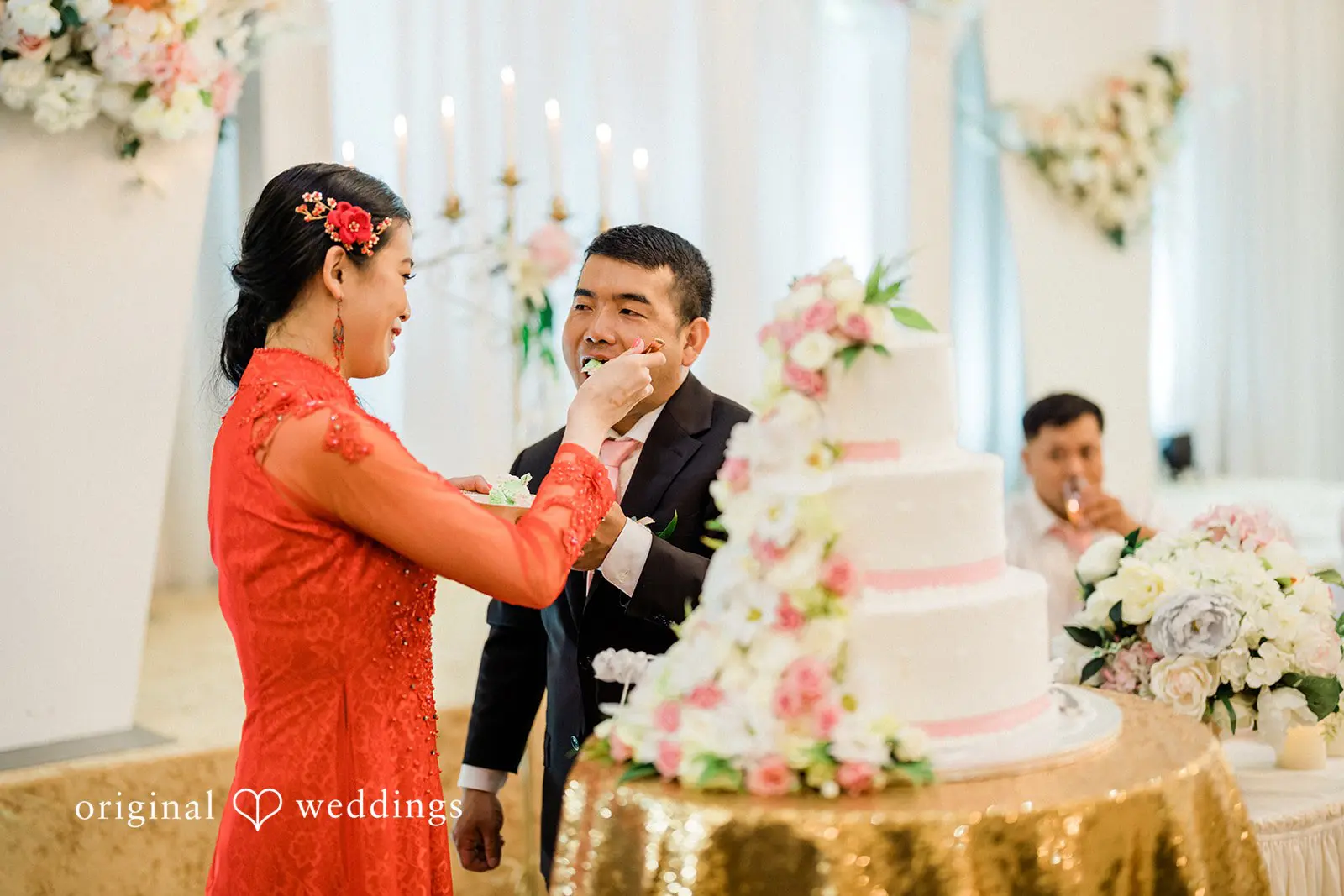 Golden Complex Banquet Hall Wedding // Vicky & Za -