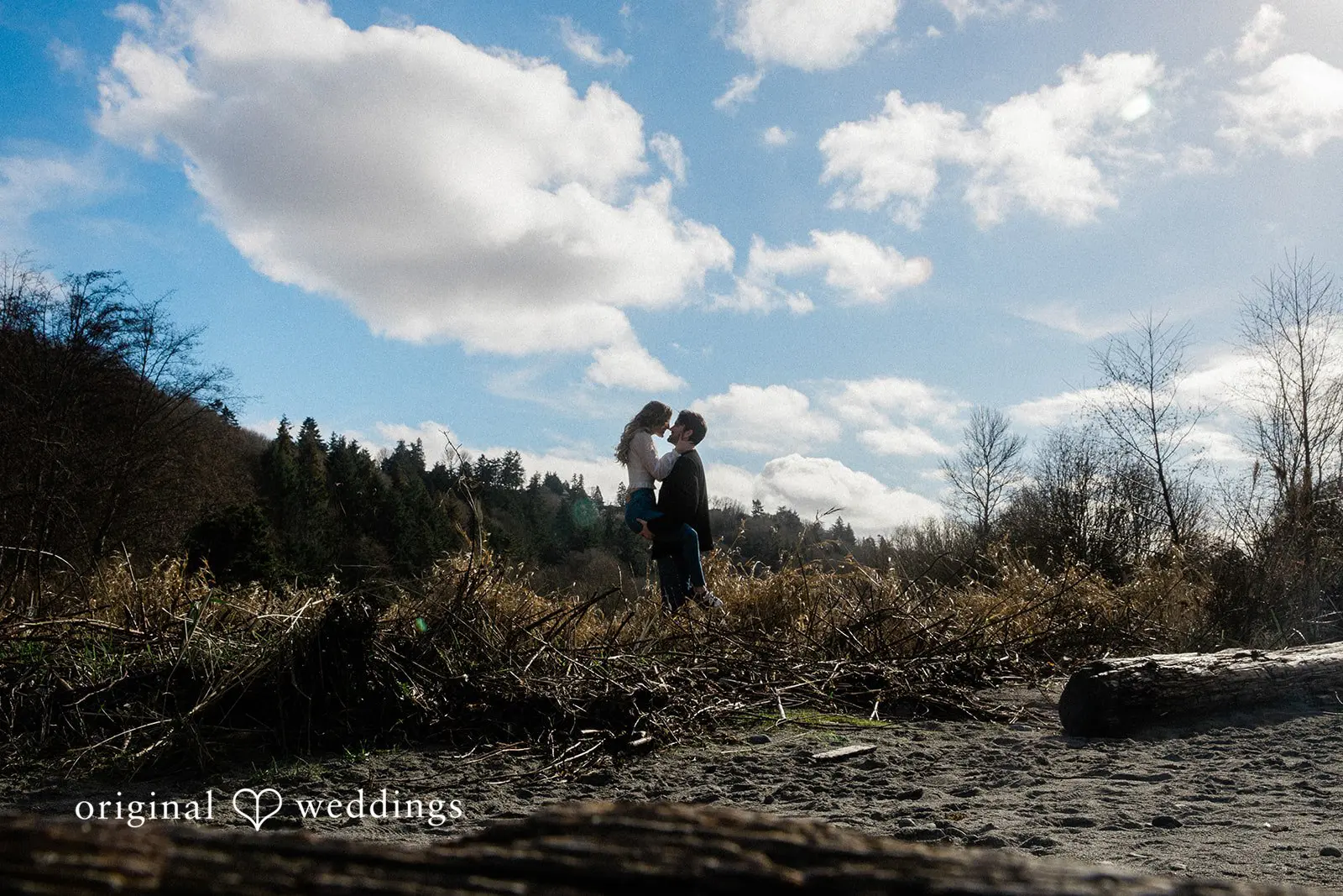 Golden Gardens Park Engagement // Anna & Adam -