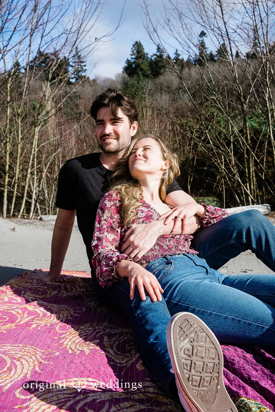 Golden Gardens Park Engagement // Anna & Adam -