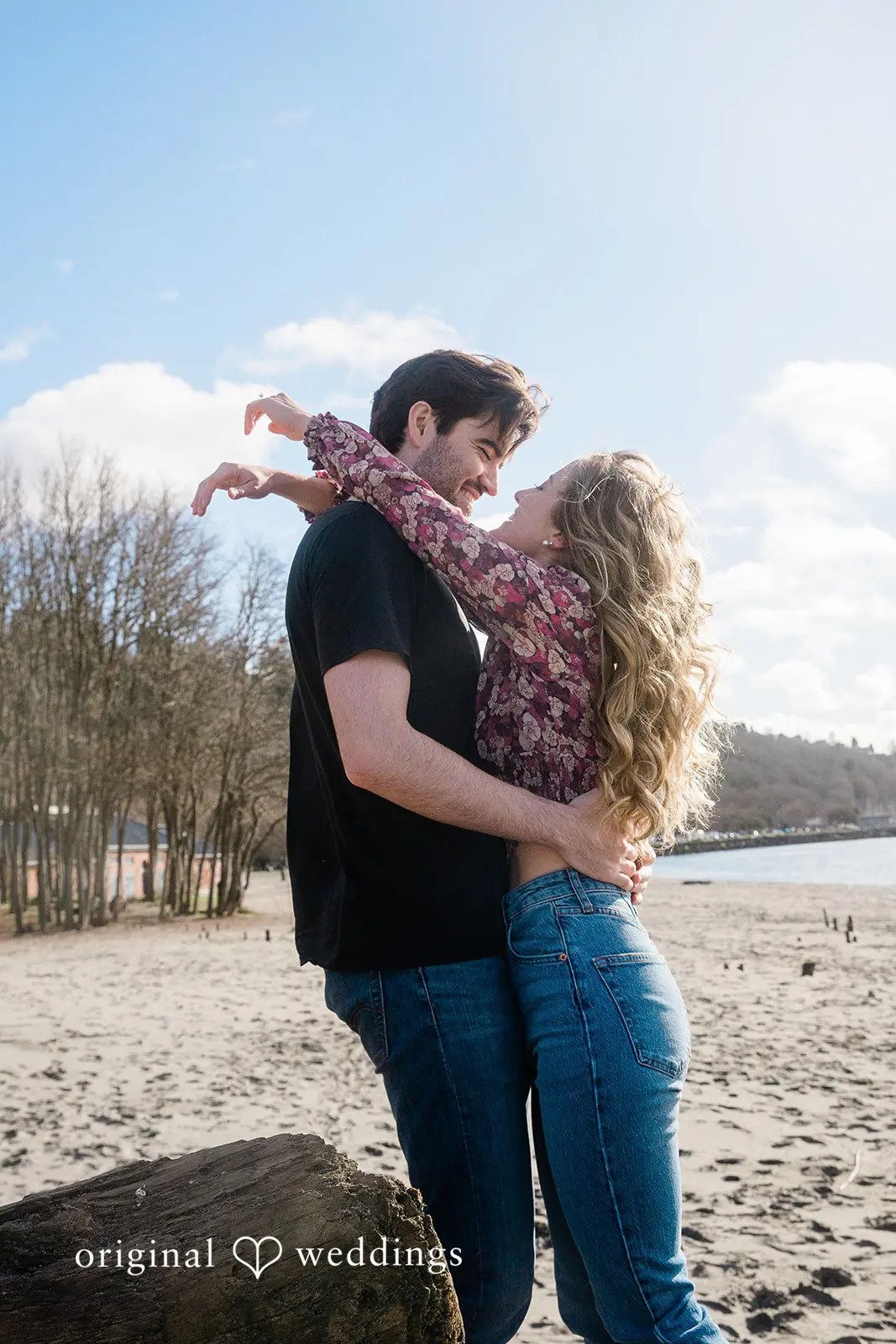 Golden Gardens Park Engagement // Anna & Adam -