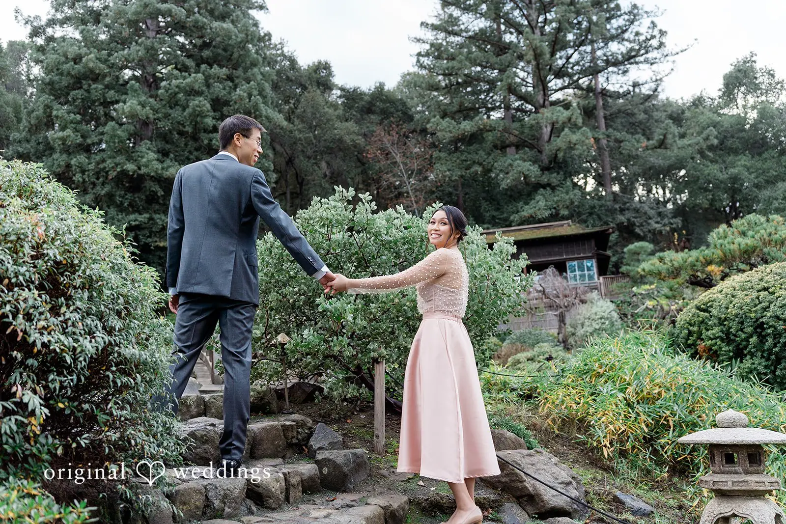 Kevin & Roberta Hakone Gardens Engagement // Roberta & Kevin -
