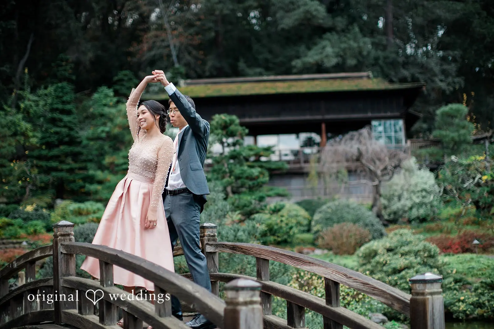 Kevin & Roberta Hakone Gardens Engagement // Roberta & Kevin -