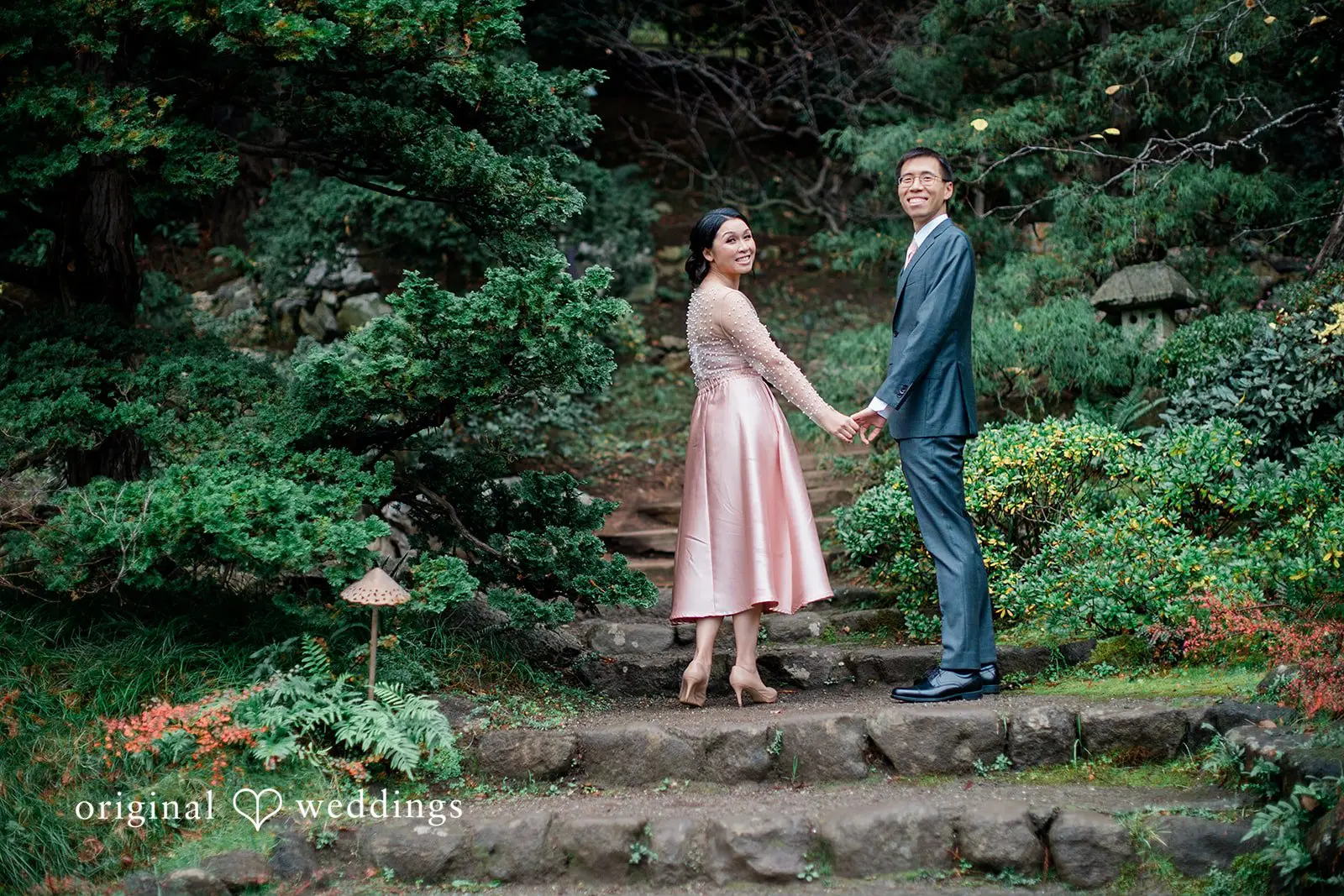 Kevin & Roberta Hakone Gardens Engagement // Roberta & Kevin -