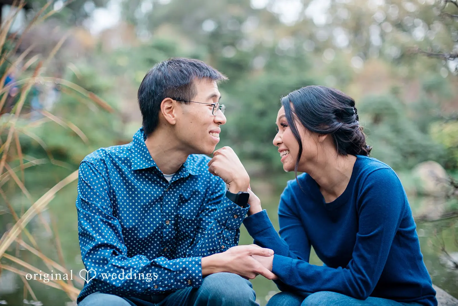 Kevin & Roberta Hakone Gardens Engagement // Roberta & Kevin -