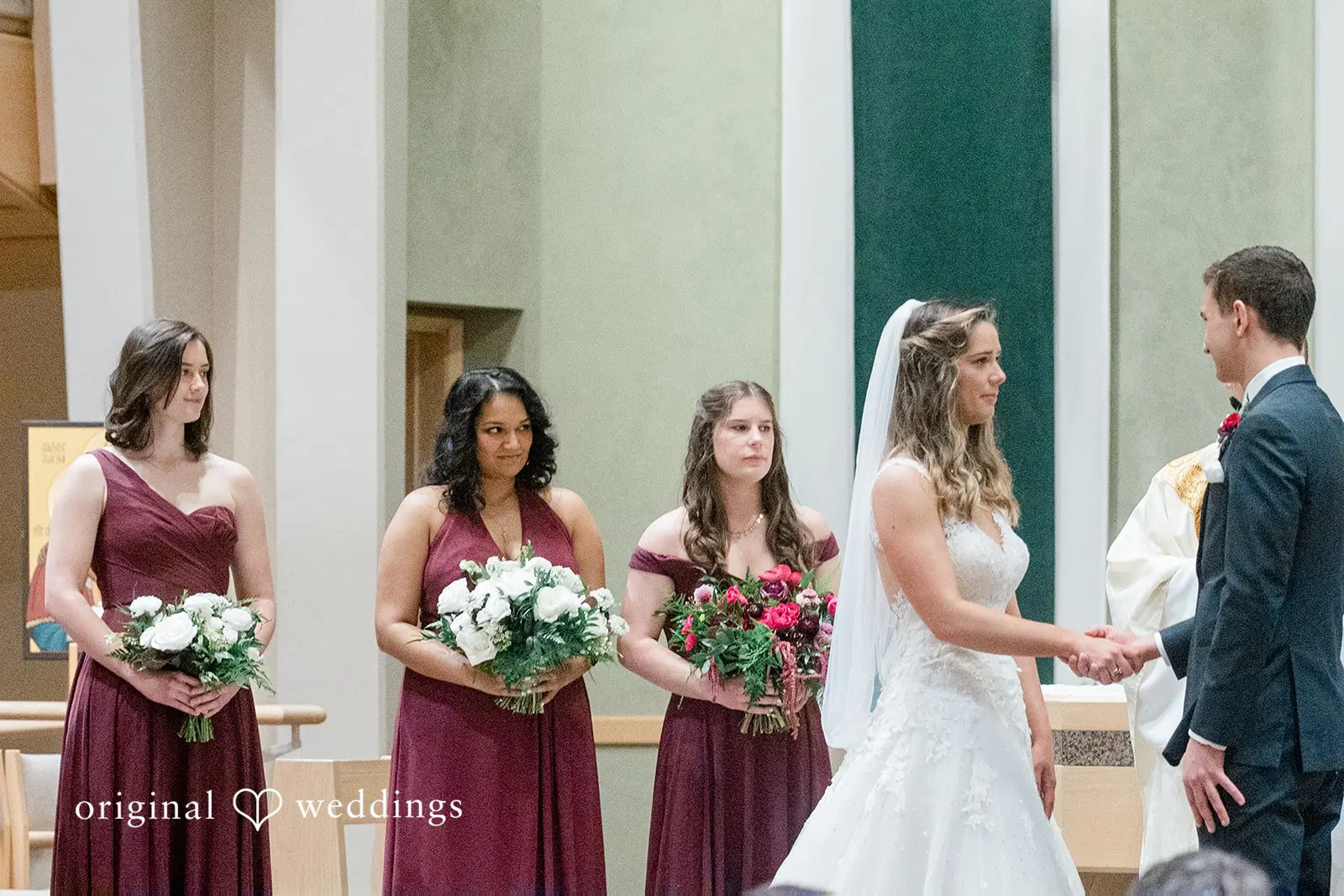 Rebekah + Benedict Holy Family Catholic Church Wedding // Rebekah & Benedict -