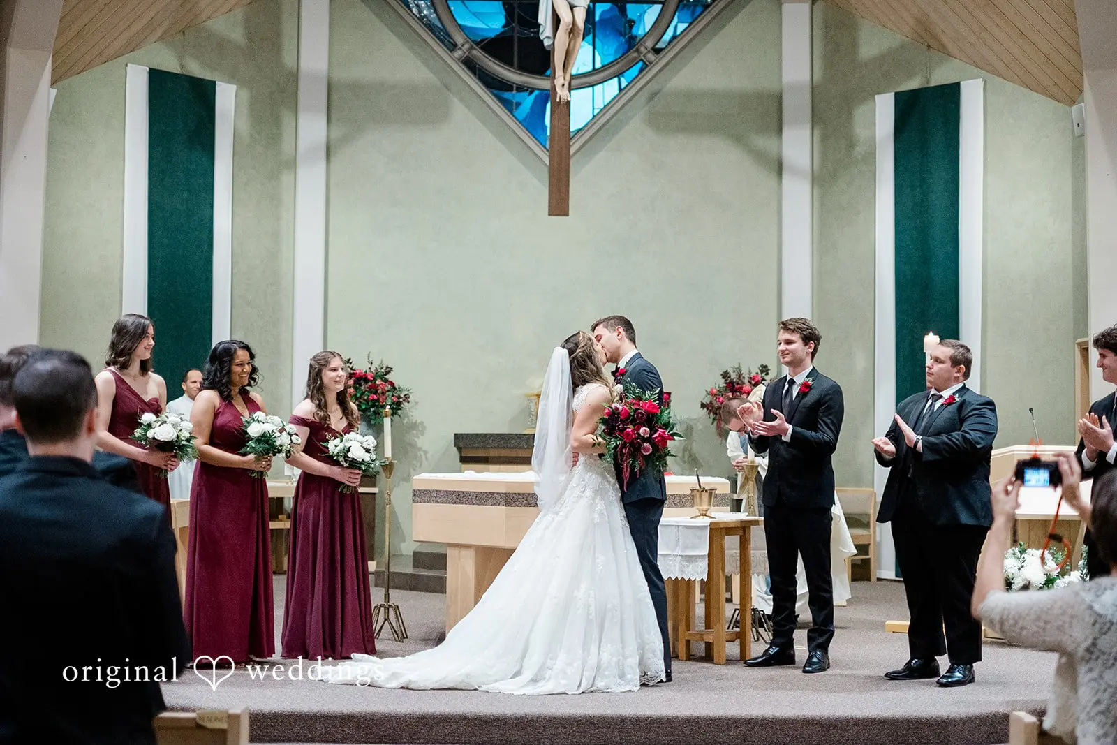 Rebekah + Benedict Holy Family Catholic Church Wedding // Rebekah & Benedict -
