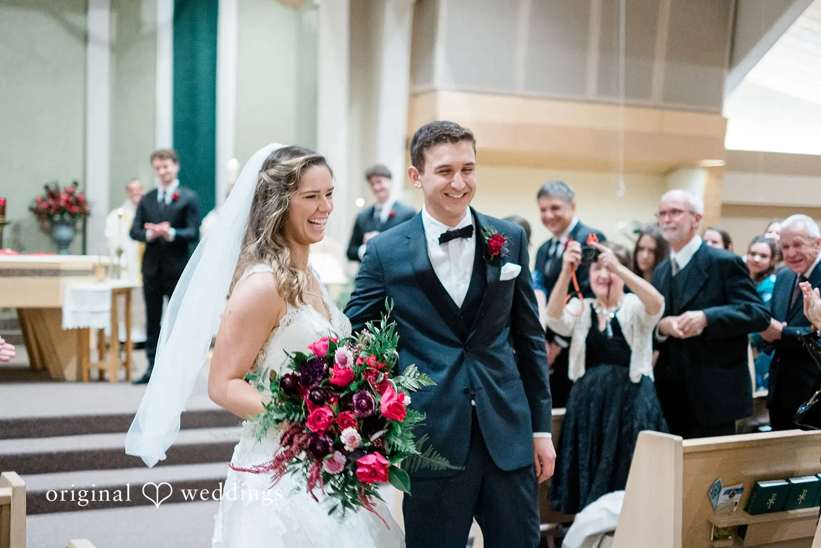 Rebekah + Benedict Holy Family Catholic Church Wedding // Rebekah & Benedict -