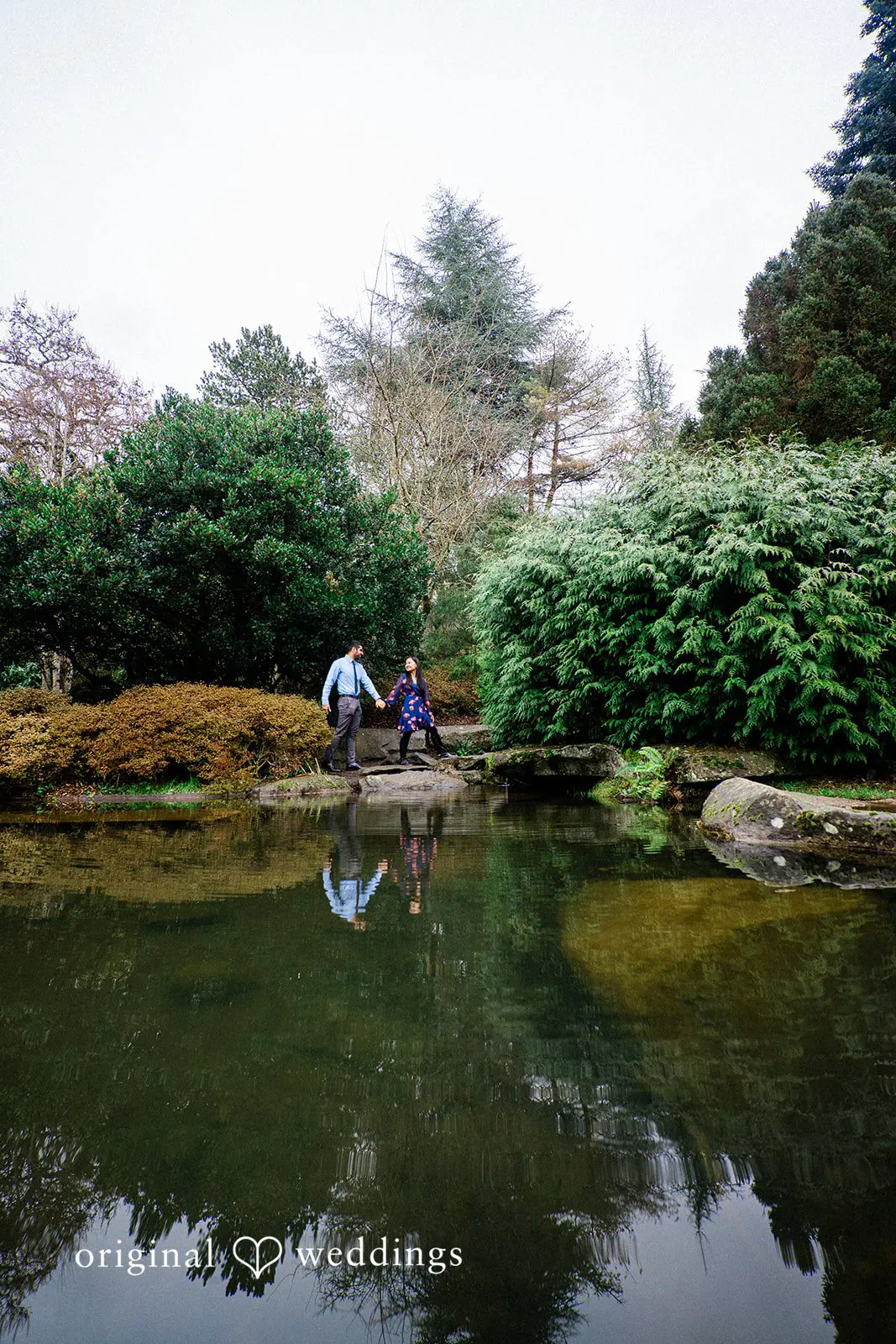 Elise + Parth Kubota Garden Engagement // Elise & Parth -
