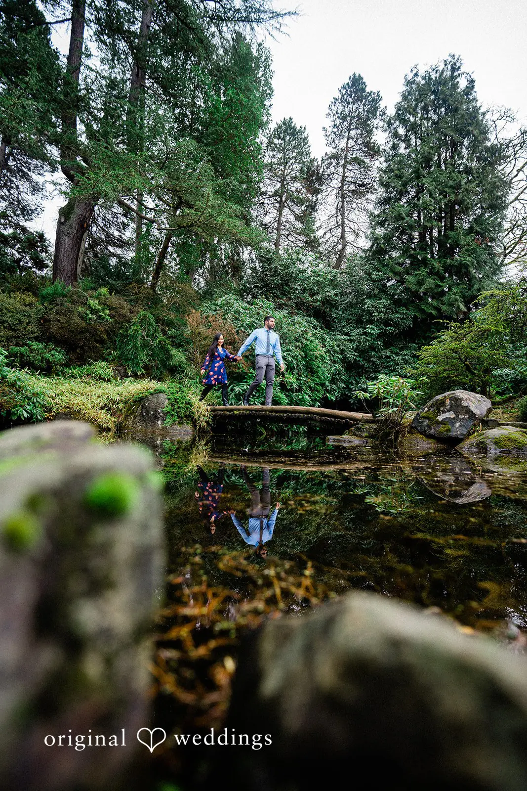 Elise + Parth Kubota Garden Engagement // Elise & Parth -