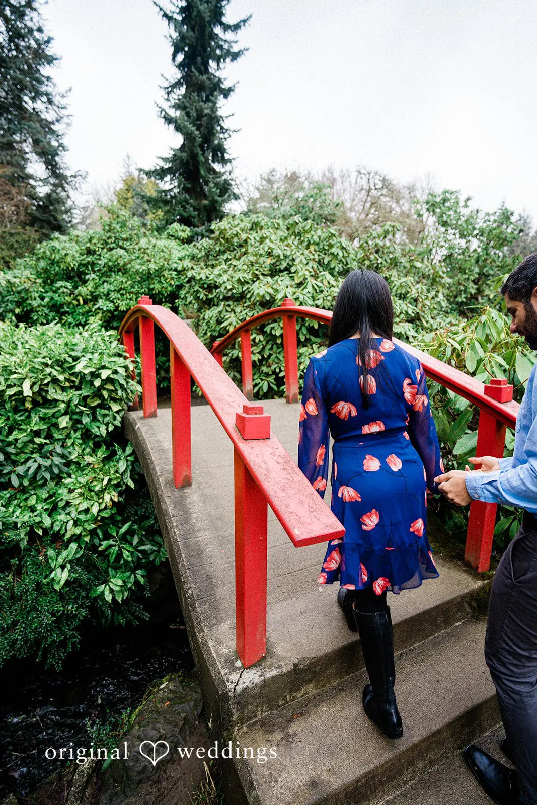 Elise + Parth Kubota Garden Engagement // Elise & Parth -