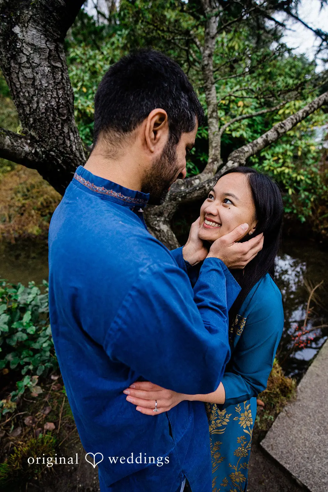 Elise + Parth Kubota Garden Engagement // Elise & Parth -