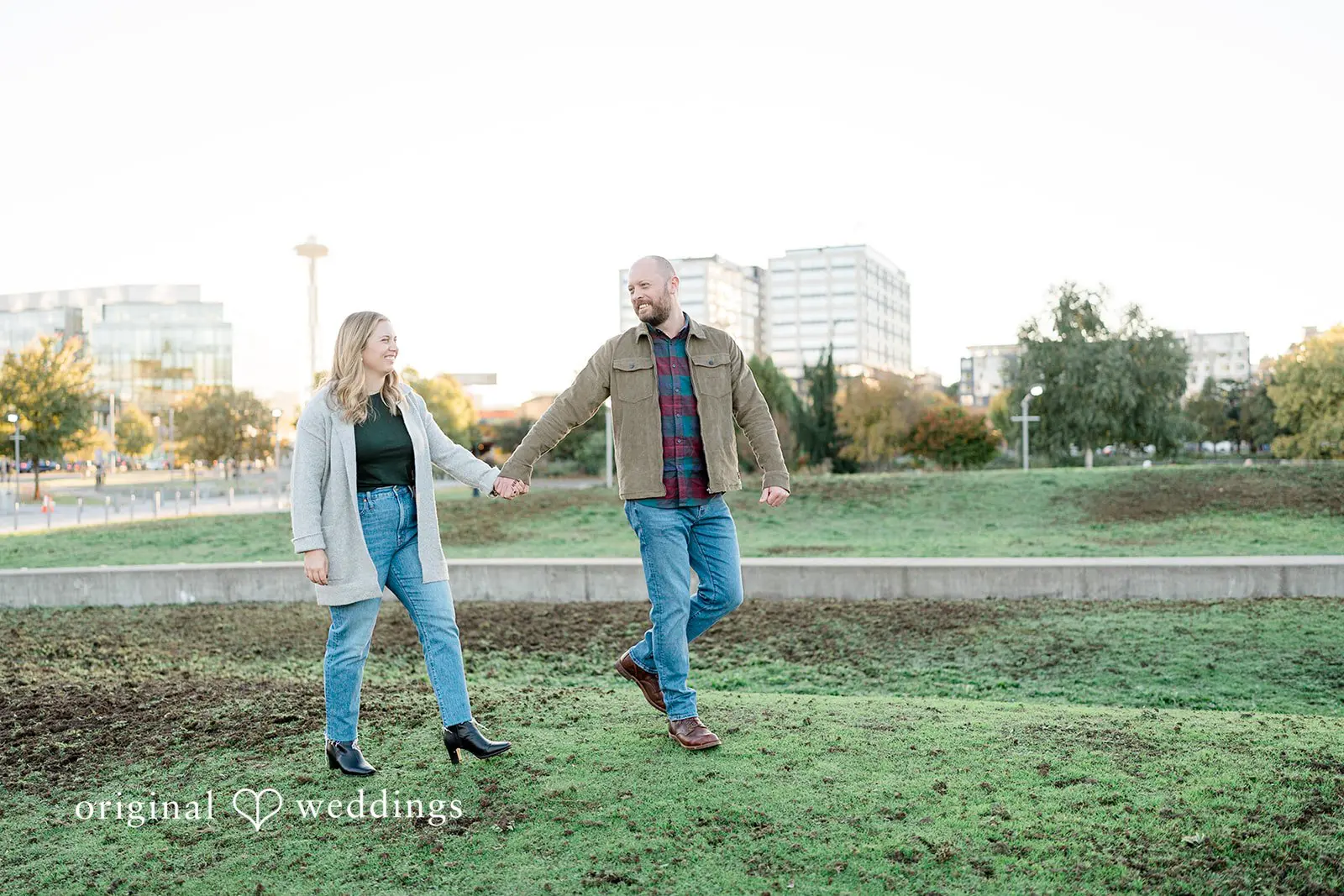 Lake Union Park Engagement // Kelly & Matthew -