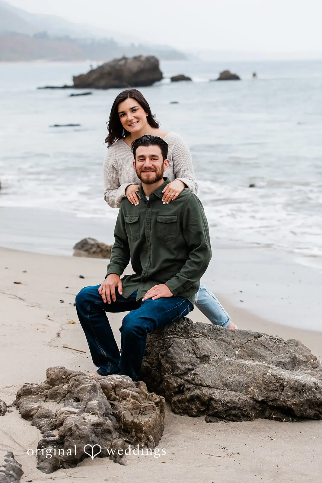 Leo Carrillo State Beach Engagement // Miranda & Cody -