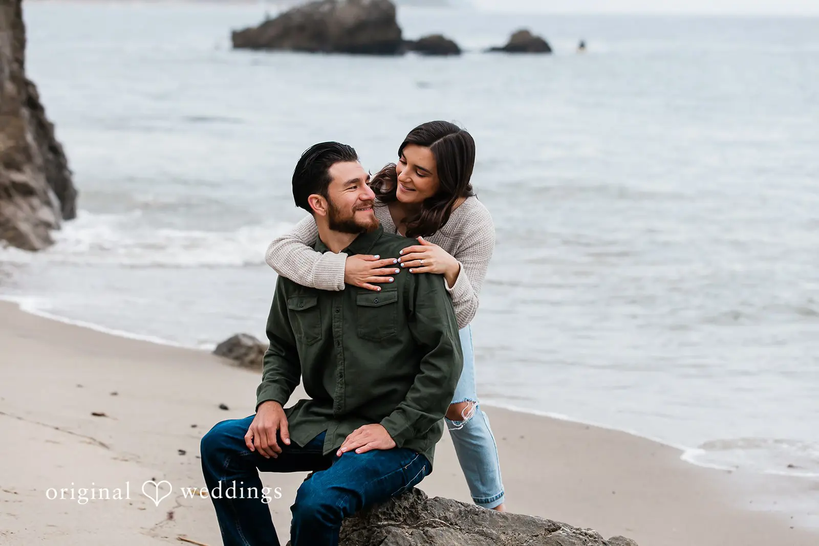 Leo Carrillo State Beach Engagement // Miranda & Cody -
